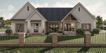 Modern Farmhouse Plan – 1,925 Sq Ft, 4 Bedrooms, 2 Bathrooms