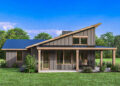 Modern House Plan – 1,118 Sq Ft, 2 Bedrooms, 2 Bathrooms