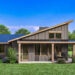 Modern House Plan – 1,118 Sq Ft, 2 Bedrooms, 2 Bathrooms