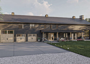 Barn House Plan – 3,551 Sq Ft, 6 Bedrooms, 4.5 Bathrooms