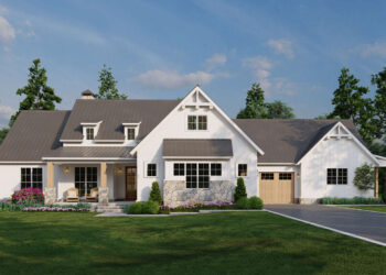 Modern Farmhouse Plan – 2,541 Sq Ft, 5 Bedrooms, 3 Bathrooms