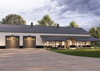 Barndominium House Plan – 3,190 Sq Ft, 3 Bedrooms, 2.5 Bathrooms