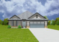 Traditional House Plan – 1,610 Sq Ft, 3 Bedrooms, 2 Bathrooms