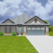 Traditional House Plan – 1,610 Sq Ft, 3 Bedrooms, 2 Bathrooms