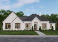 Modern Transitional House Plan – 2,848 Sq Ft, 4 Bedrooms, 3 Bathrooms
