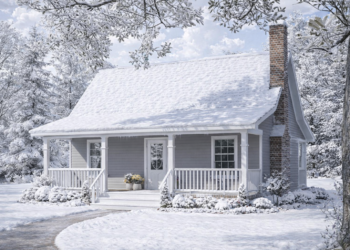 Charming Cottage House Plan – 600 Sq Ft, 1 Bedroom, 1 Bathroom