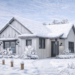 Compact Cottage House Plan – 738 Sq Ft, 1 Bedroom, 1 Bathroom