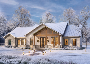 Modern Farmhouse House Plan – 2,065 Sq Ft, 3 Bedrooms, 2.5 Bathrooms