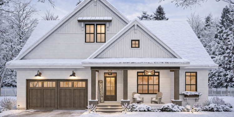 Modern Farmhouse House Plan – 2,170 Sq Ft, 3 Bedrooms, 2.5 Bathrooms