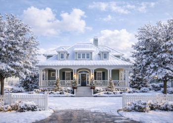 Coastal House Plan – 2,736 Sq Ft, 3 Bedrooms, 3.5 Bathrooms