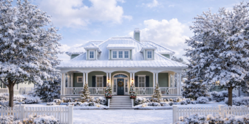 Coastal House Plan – 2,736 Sq Ft, 3 Bedrooms, 3.5 Bathrooms