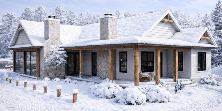 Country House Plan – 1,554 Sq Ft, 2 Bedrooms, 2 Bathrooms