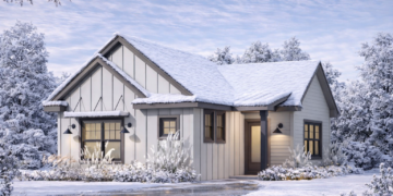 Cottage House Plan – 738 Sq Ft, 1 Bedroom, 1 Bathroom