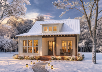 Modern Farmhouse Plan – 1,299 Sq Ft, 3 Bedrooms, 2 Bathrooms