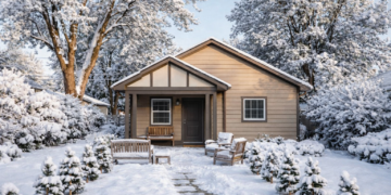 Cottage House Plan – 674 Sq Ft, 1 Bedroom, 1 Bathroom