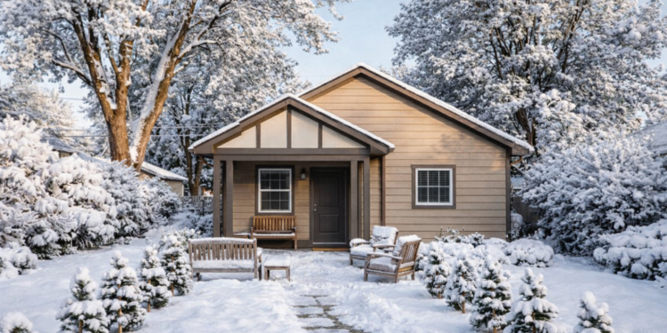 Cottage House Plan – 674 Sq Ft, 1 Bedroom, 1 Bathroom