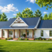 Modern Farmhouse Plan – 1,353 Sq Ft, 2 Bedrooms, 2 Bathrooms