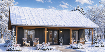 Modern Farmhouse Plan – 1,114 Sq Ft, 2 Bedrooms, 2 Bathrooms