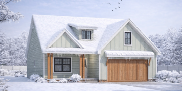 Craftsman House Plan – 1,518 Sq Ft, 2 Bedrooms, 2.5 Bathrooms