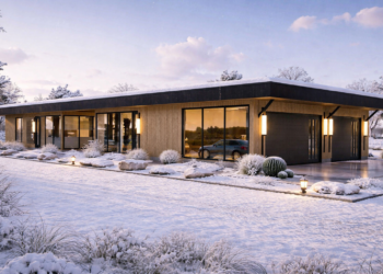 Modern House Plan – 2,340 Sq Ft, 4 Bedrooms, 3 Bathrooms