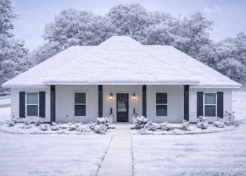 Country House Plan – 1,422 Sq Ft, 3 Bedrooms, 2 Bathrooms