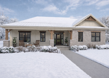 Craftsman House Plan – 1,670 Sq Ft, 3 Bedrooms, 2 Bathrooms