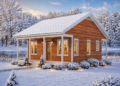 Cabin House Plan – 728 Sq Ft, 1 Bedroom, 1 Bathroom