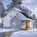 Modern Transitional House Plan – 1,932 Sq Ft, 3 Bedrooms, 2.5 Bathrooms