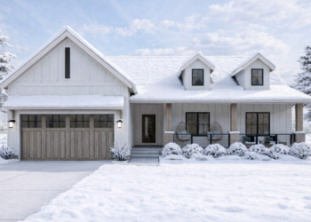 Modern Farmhouse House Plan – 1,712 Sq Ft, 3 Bedrooms, 2 Bathrooms