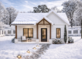 Cottage House Plan – 651 Sq Ft, 1 Bedroom, 1 Bathroom
