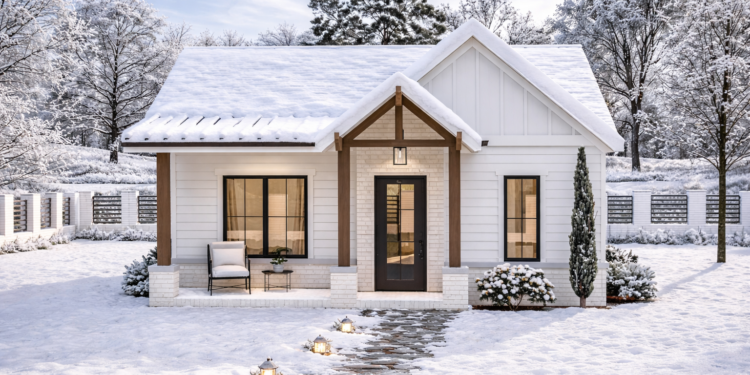 Cottage House Plan – 651 Sq Ft, 1 Bedroom, 1 Bathroom