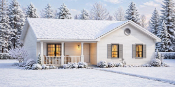 Ranch House Plan – 1,200 Sq Ft, 3 Bedrooms, 2 Bathrooms