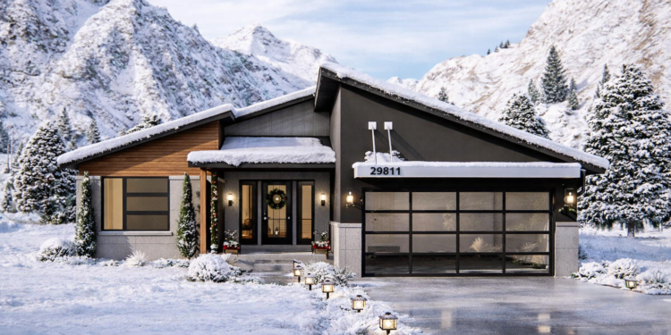 Contemporary House Plan – 1,986 Sq Ft, 3 Bedrooms, 2 Bathrooms