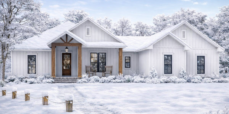 Modern Farmhouse House Plan – 2,339 Sq Ft, 3 Bedrooms, 2.5 Bathrooms