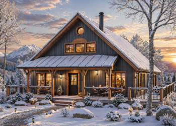 Vacation House Plan – 1,305 Sq Ft, 2 Bedrooms, 2 Bathrooms