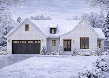 French Country House Plan – 1,818 Sq Ft, 3 Bedrooms, 2 Bathrooms