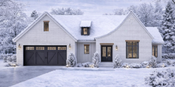 French Country House Plan – 1,818 Sq Ft, 3 Bedrooms, 2 Bathrooms