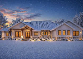 Craftsman House Plan – 3,366 Sq Ft, 4 Bedrooms, 3.5 Bathrooms