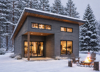 Tiny Cottage House Plan – 485 Sq Ft, 1 Bedroom, 1 Bathroom