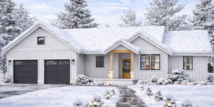Modern Farmhouse Plan – 1,674 Sq Ft, 4 Bedrooms, 2 Bathrooms