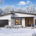 Contemporary House Plan – 1,332 Sq Ft, 3 Bedrooms, 2 Bathrooms