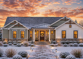 Modern Family House Plan – 3 Bedrooms, 2 Bathrooms with Outdoor Living