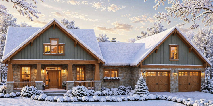 Country House Plan – 2,067 Sq Ft, 3 Bedrooms, 2.5 Bathrooms