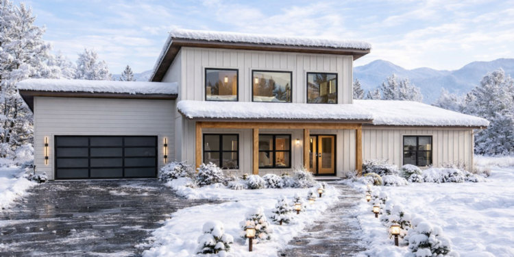 Modern House Plan – 2,250 Sq Ft, 5 Bedrooms, 2 Bathrooms