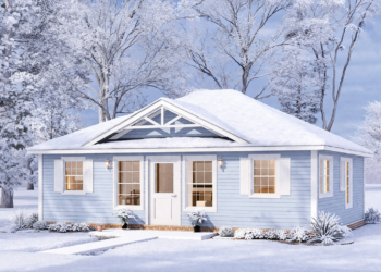 Cozy Cottage House Plan – 791 Sq Ft, 2 Bedrooms, 2 Bathrooms