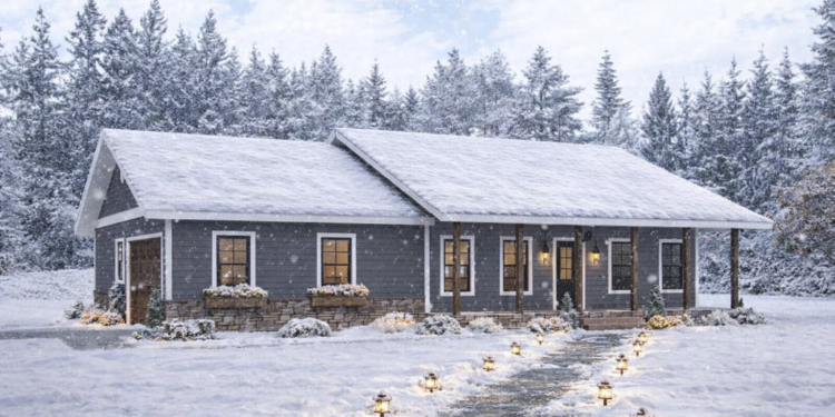 Country House Plan – 1,531 Sq Ft, 3 Bedrooms, 2 Bathrooms