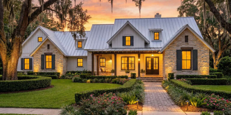 Modern Farmhouse Plan – 1,742 Sq Ft, 3–4 Bedrooms, 2.5 Bathrooms