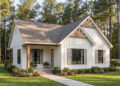 Modern Farmhouse Plan – 1,486 Sq Ft, 3 Bedrooms, 2 Bathrooms