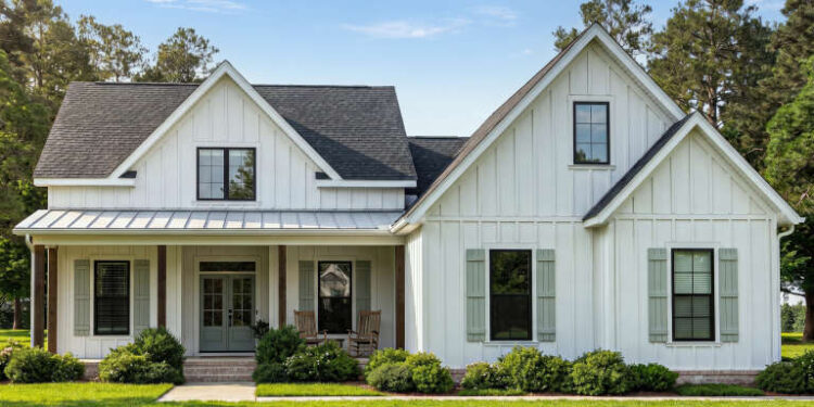 Modern Farmhouse Plan – 1,563 Sq Ft, 3–4 Bedrooms, 2 Bathrooms