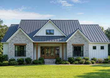 Modern Farmhouse Plan – 2,382 Sq Ft, 4 Bedrooms, 3.5 Bathrooms